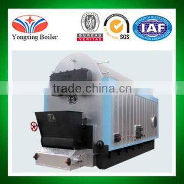 10T/h Capacity Single Drum and Horizontal Type Wood Pellet Boiler for Sale