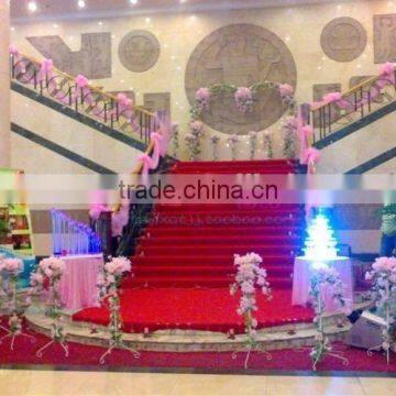 20*275cm In Stock Wedding Organza Cheap Wedding Chair Cover Sashes Sash Party Banquet Decoration Bow Colours photo-3