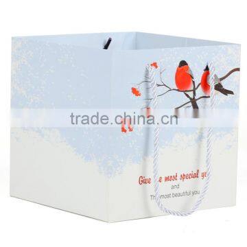 Fashion dress packaging paper bag big size apparel paper bag