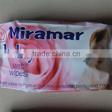 baby wet wipes, baby skin cleaning wet tissue, CE certification, OEM offered, China manufacturer