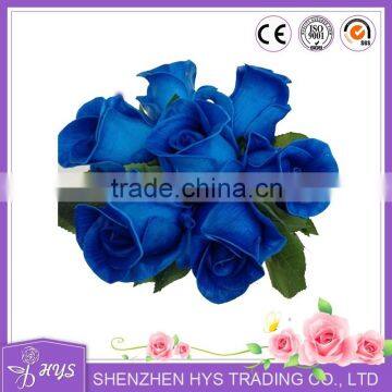 PU real touch wedding artificial rose flower