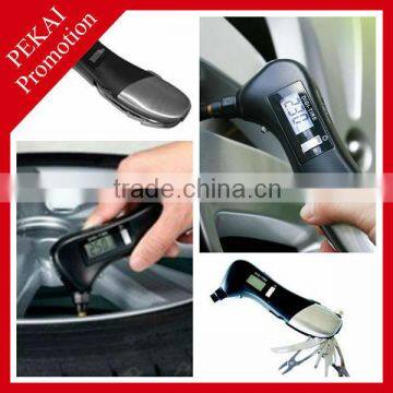 Portable Multifunction Tire Gauge with LCD Digital Display