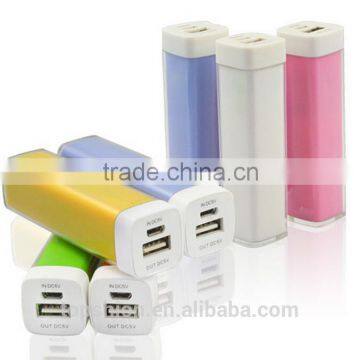 2015 Best Selling Products Lipstick Power Bank 2600mah