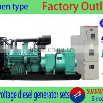 High Voltage Diesel Generator set 200kw-2500kw