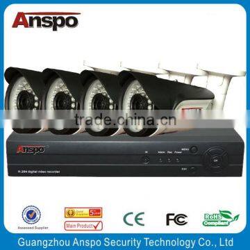 Brand New 1080P 4ch DVR Kit Full HD 2.0MP AHD Camera With Cable Wire