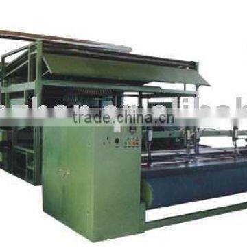 Spray-bonded waddings and glue-free waddings production line