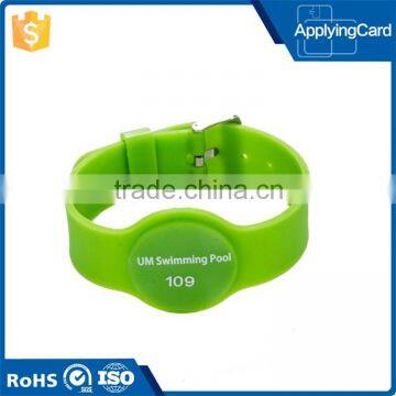 Party and swimming pool veryfit silicon wristband bracelet/ paper wristband