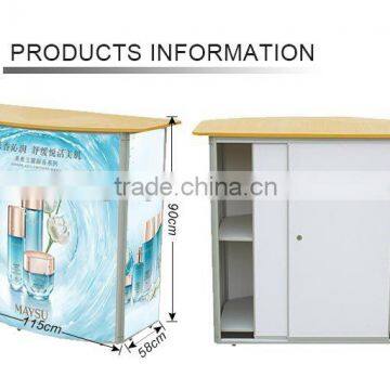 Cosmetic Folding Marketing Food Promotion Display Counter