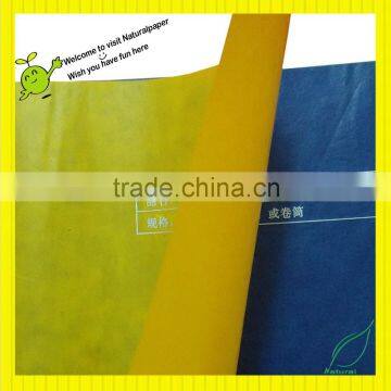 23g yellow color glassine paper from China paper mill