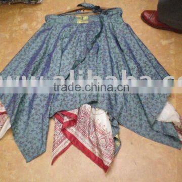 Diamond cut skirt long