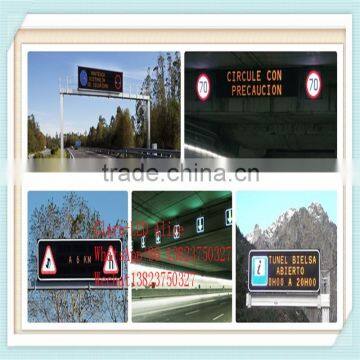 Highway VMS LED Variable Message Signs Traffic LED Display Screen