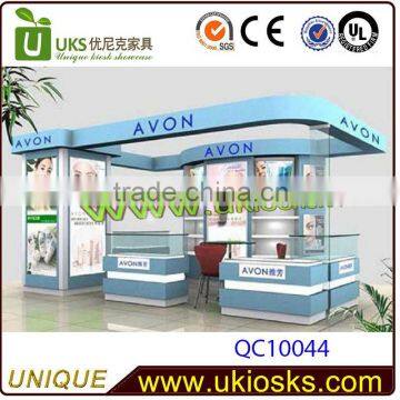 10x10ft make up display unit,make up display unit for cosmetic kiosk ,Fashion make up display unit