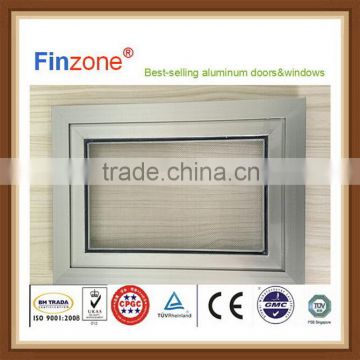 China supplier stylish vinyl horizontal sliding window screen