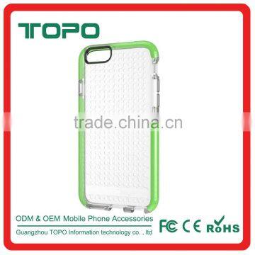 Transparent Air Cushion Shockproof Resistant pinkycolor soft TPU Bumper Cover Case for iPhone 6 6S plus cases