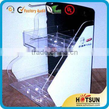 Clear Custom Acrylic Display Tabletop Stand for POP Sales