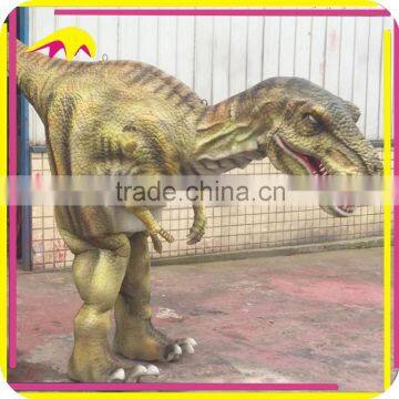 KANO0132 Walking Realistic Dinosaur Costume T-Rex With Legs Hidden