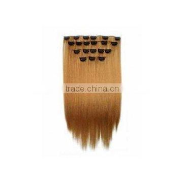 high temperature clip in synthetic extensions sets, clips hair extension