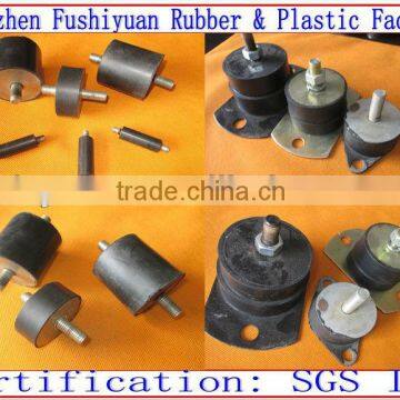 Machine rubber active vibration control Vibration M damping mounts with galvanised oval base vibration absorbing mounts