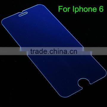 High Quality Ladylike Anti Blue Ray Mobile Phone Use Screen Protector for Iphone 6, 0.33mm Thickness Tempered Glass