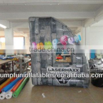 inflatable paintball obstacle inflatable paintball bunker