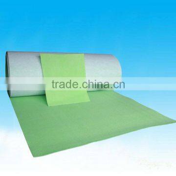 Dongguan factory roll floor fiberglass filter media for spray booth