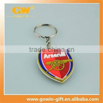 Custom Eco-friendly Promotional Injection Rubber Keychain photo-3