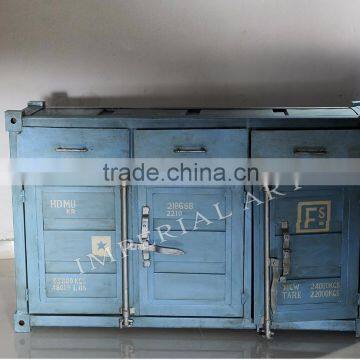 Industrial Container Design 3 Door 3 Drawer Side Board