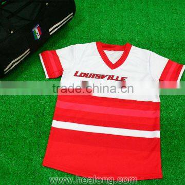 Cheap Blank Baseball Jerseys Wholesale Red Color Clothes