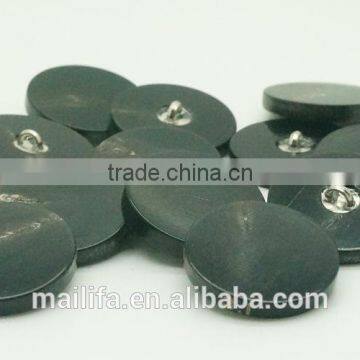 Real Round Natural Bufflao Horn Combined Button with Metal Shank for Suit, Sweater, Jacket