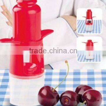 Kitchen Fruit Tool Plastic Manual Cherry Pitter photo-2