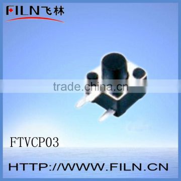 FTVCP03 3 pin push button tact switch 4.5x4.5mm