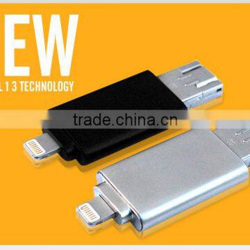 2015 Metal mobile phone OTG USB Flash Drive, mobile phone OTG U disk