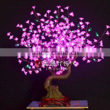 Led decoration flower bonsai tree