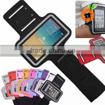 Custom made smartphone PU sport armband for iPhone 6