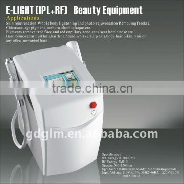 480-1200nm E-light Ipl+rf Hair Back Hair Removal Removing Beauty Instrument E-009 1800W