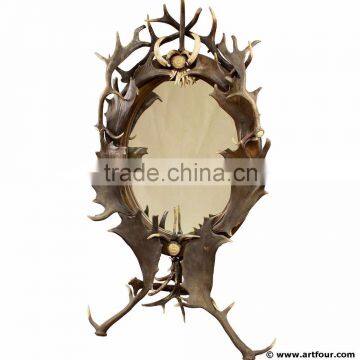 Bone/Horn/wood mirror frame latest design manufacturing india 2016