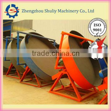 Pan chicken manure granulator/pan granulator for compound fertilizer/Pan granulating fertilizer pellet machine(0086-13837171981)