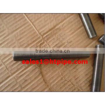 F55 /S32760 stainless steel fasteners DIN975 full thread rod Zeron100 EN1.4501