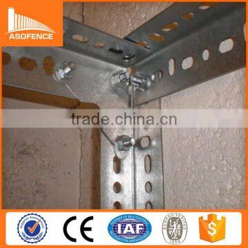 United Kingdom Galvanized Or Powder Paint Dexion Type Slotted Angle Iron