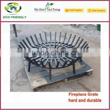 Fireplace grate used in outdoor