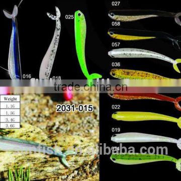 soft lure double color hand poured 2031