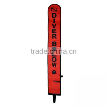 SCUBA diving tube with inflatable float popular SMB diving sussage