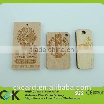 New Product Engraving Natural Wooden Hang Tag Factory Price photo-2
