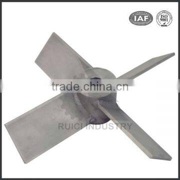 China manufacturer stainless steel material welding impeller blade seal