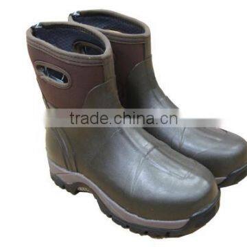 Mens Neoprene Waterproof Farming Winter Rain Boots