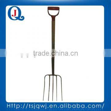 Farm and garden fork JQ101-5-JP with wooden handle