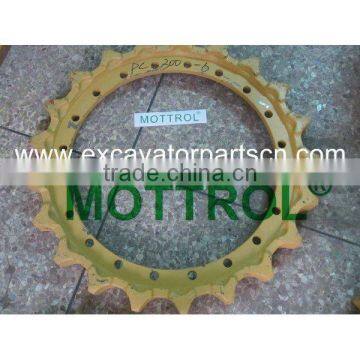 PC300-6 207-27-61210 Sprocket,Undercarriage Parts For Excavator