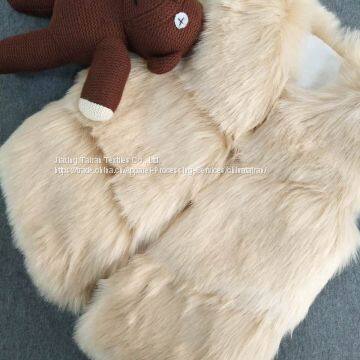 Baby Fur Vest, Fake Fur, Fashion Clothing