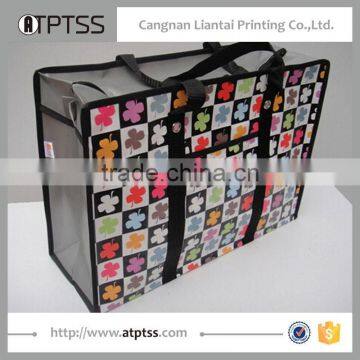 custom print promotion recyclable matt laminated pp non woven bag