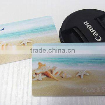 Glossy Finish Plastic Hico Magnetic Card With Barcode